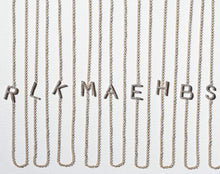 Load image into Gallery viewer, Diamond and 14k Gold Initial Necklace